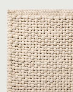Tapis tressés en boucles de laine à tissage plat, tendance, rectangulaires, antidérapants, pour salon, décoration intérieure, à poils plats fins, nettoyage localisé, avec support. - Product Image 3
