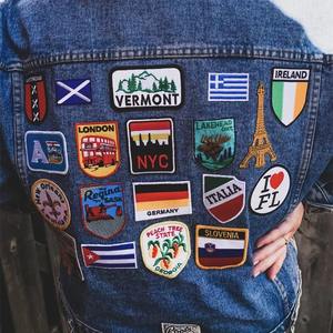 Parche Bordado con Diseño Floral, Tela de Sarga Termoadhesiva, Tejido Personalizado 100% a Medida, Parche Bordado para Coser o Planchar - Product Image 5