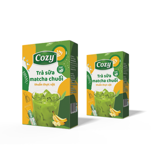 Factory Direct Sales Drink <b>Mix</b> Custom Logo & Design Dried Fruit Quick Preparation Custom Packaging <b>Box</b> Banana Flavor - Product Image 1