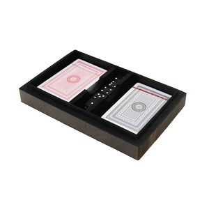 Porte-cartes en résine fait main, boîte de rangement pour cartes avec incrustation en résine, cadeau unique pour anniversaire, cadeau pour les amateurs de poker - Product Image 2