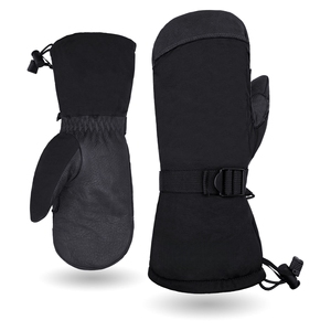 Guantes de Esquí con Forro Polar Térmico para Hombre y Mujer, Impermeables, Resistentes al Viento, para Deportes de Invierno, con Logotipo Personalizado, Proveedor al por Mayor - Product Image 1
