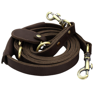 Laisse pour chien en cuir robuste, design personnalisé, best-seller en ligne, crochet en acier inoxydable de qualité supérieure - Product Image 3
