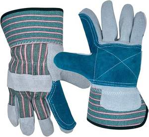 Gants en cuir de vachette pour sports d'hiver et d'été, durables et écologiques, pour travaux de construction et mécaniques - Product Image 1