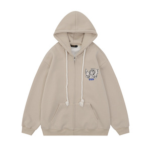 Sudadera con Capucha Estampada para Hombre, Estilo Oversize, de Gran Gramaje, Ropa Personalizada, Venta al por Mayor, Suministro Directo de Fábrica - Product Image 1