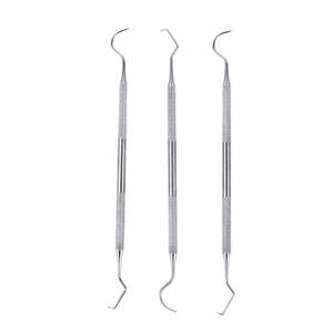 Sonda Exploradora Dental de Acero Inoxidable, Removedor de Sarro Dental de Doble Cabeza, Instrumento de Odontología de Dentavex - Product Image 1