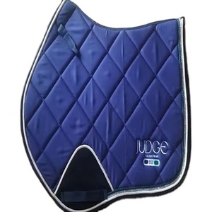 Tapis de selle de saut de cheval équestre en polycoton avec logo personnalisé au meilleur prix disponible dans toutes les tailles et couleurs-Kanpur Inde - Product Image 1