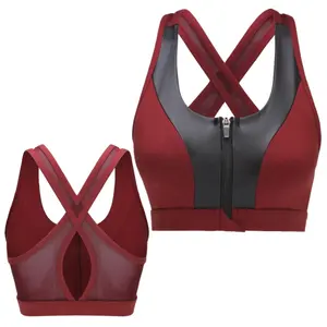 Soutien-gorge de sport pour femmes, pas cher, 200 GSM, fabricant d'usine, Logo personnalisé, soutien-gorge d'entraînement pour femmes