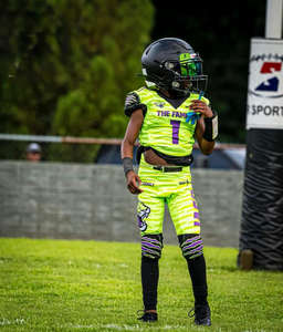 ชุดเสื้อฟุตบอลอเมริกันแบบปรับแต่งได้ชุดเสื้อเจอร์ซีย์แขนสั้นระบายอากาศพิมพ์ซับลิเมชันขนาดใหญ่พิเศษ - Product Image 5