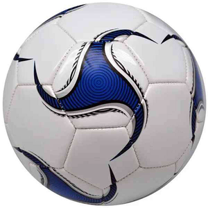 Balón de Fútbol con Patrón Azul y Blanco, Cosido a Máquina, Duradero, Ligero y Ecológico para Uso en Interiores y Exteriores - Product Image 4