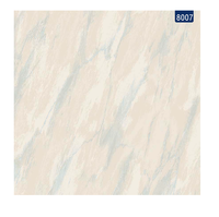 Carreaux de sol en porcelaine vitrifiée polie nano brillante de 8 mm d'épaisseur au design moderne, absorption d'eau <0,5 %, pour appartement 2x2