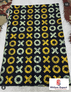 Design d'impression sur tissu africain inspiré de la culture nigériane traditionnelle et des styles de mode Ankara vibrants - Product Image 1