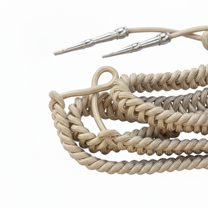 Cordon d'aiglette en coton de haute qualité 2026, accessoire d'uniforme de cérémonie, cordons d'épaule tressés personnalisés - Product Image 2