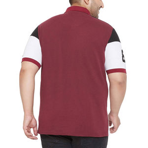 T-shirt décontracté pour homme en coton/fibre de bambou de haute qualité, respirant, à séchage rapide, à manches courtes, idéal pour l'impression par sublimation - Product Image 3