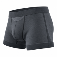 Boxers de performance personnalisés pour hommes, respirants, avec poche de soutien, sous-vêtements de sport sans couture, OEM
