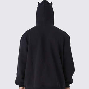 Nueva Sudadera con Capucha de Cierre Completo, de Secado Rápido, Casual, Transpirable, de Color Liso, Bajo MOQ, Último Diseño, Material Suave, Personalizable para Hombre 2026 - Product Image 1