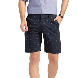 Pantalones Cortos Casuales para Hombre con Corte Relajado, Cintura con Cordón Ajustable, Hechos de Algodón para un Ajuste Personalizado - Product Image 1