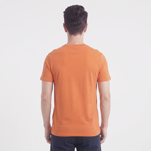 Camiseta de Cuello en V para Hombre, de Secado Rápido, Transpirable, Deportiva, Informal, Lisa, de Manga Corta, a la Moda, para la Temporada Actual - Product Image 3
