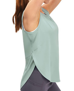 Sexy espalda descubierta deportes Halter sujetador apretado camiseta sin mangas mujeres Push up Yoga chaleco Fitness Yoga Crop Top - Product Image 5