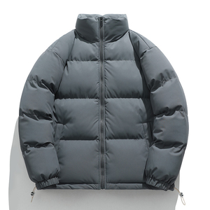 Veste matelassée d'hiver décontractée de qualité supérieure pour hommes et femmes, respirante, en duvet, style hip-hop - Product Image 5