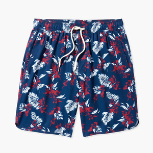 Summer Swimming Beach Shorts Recycled Nylon <b>Mens</b> Swim <b>Trunks</b> Custom Swimming <b>Trunk</b> Printed Swimwear With Pocket - Product Image 5