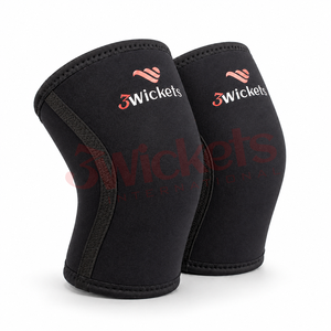 <b>Knee</b> <b>Compression</b> <b>Sleeve</b> Pair Neoprene <b>Knee</b> Brace Support for Gym Running Football | Anti-Slip <b>Knee</b> Support Wholesale - Product Image 1