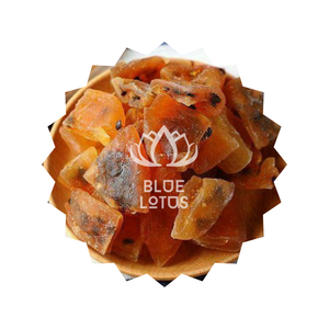 Tranches de fruit de la passion lyophilisées de haute qualité, biologiques, de la ferme Blue Lotus, collation tropicale sucrée, ingrédient pour la pâtisserie et les desserts - Product Image 1