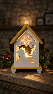 Wooden lamp decor hut lamp home decor lamp decor - Product Image 3