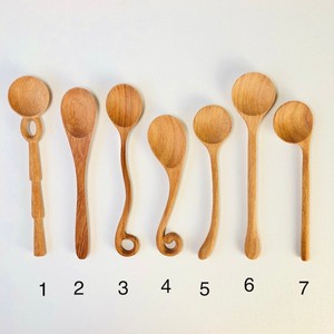 Cuillères en bois Doussie faites à la main : Ensemble d'ustensiles de cuisine naturels, cuillères en bois écologiques faites à la main, ustensiles de cuisine assortis - Product Image 5