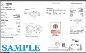 Diamante cultivado en laboratorio rosa intenso elegante de forma redonda de 1 quilate Diamantes sueltos elegantes certificados por IGI para la fabricación de joyas del fabricante - Product Image 3