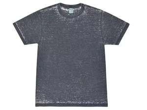 <b>Men's</b> Yarn Dyed Color Block Short Sleeve T-<b>Shirt</b> Casual Knitted Crew Neck Tee - Product Image 3
