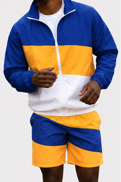 Royal Blue / Golden Yellow / White