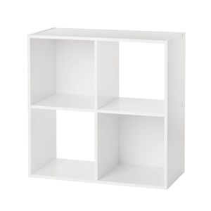 Organizzatore con 4 cubi portaoggetti bianco - Product Image 3