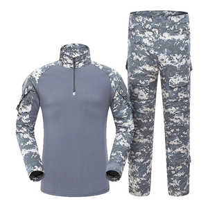 Combinaison tactique d'entraînement camouflage à manches longues pour homme de haute qualité, tissu extérieur, vente en gros transfrontalière, uniforme de garde - Product Image 5