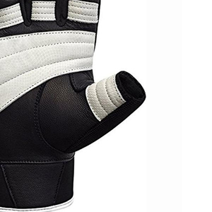 Durable Leather <b>Weight</b> Lifting <b>Gloves</b> Breathable Design Half Finger Velcro Closure <b>Weight</b> Lifting <b>Gloves</b> for Gym <b>Training</b> - Product Image 6