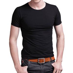 Camiseta 100% de algodón para hombre, camiseta personalizada con su propio logotipo, Color y diseño, calidad orientada a la exportación, camiseta para hombre, precio barato, MOQ bajo - Product Image 4