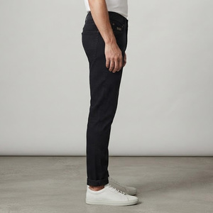 Pantalones Vaqueros de Mezclilla para Hombre, Corte Recto, Lavado Medio, Formales de Invierno, Casuales, Estilo Y2K, Tejido de Peso Medio - Product Image 4
