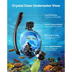 Bombola Subacquea Portatile da 0,5L con Maschera Subacquea, Cilindro di Respirazione Subacquea Riutilizzabile per 10 Minuti - Product Image 5