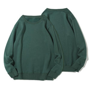 Sweat-shirt unisexe en coton épais de haute qualité avec logo personnalisé, sweat-shirt en coton lourd, sweat-shirt à col rond pour l'hiver - Product Image 2