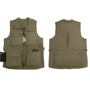 Gilet de photographie d'été multi-poches pour photographe, léger, respirant, séchage rapide, résistant à l'eau, pour appareil photo et objectifs - Product Image 3