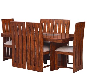 Luxury Commercial Restaurant Furniture Solid Wood <b>Table</b> 6 Chairs Set for Hotel & Gym Use Durable Eco-Friendly - Product Image 6