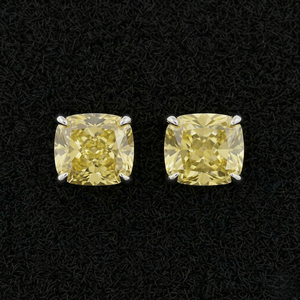 Pendientes de Diamantes, Joyería Fina, Piedras de Corte Brillante con Alto Pulido, Diseño Elegante y Ligero para Mujer, Uso Diario, Regalo de Boda - Product Image 1