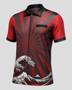 Chemises polo personnalisées pour hommes avec poches, chemises pour hommes sur mesure - Product Image 2