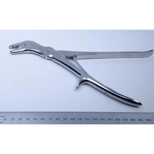 Pinzas Angulares Luer Tipo Duckbill de 23 cm, Instrumento Ortopédico para Cortar Huesos, CE Zelmi Quirúrgico - Product Image 2