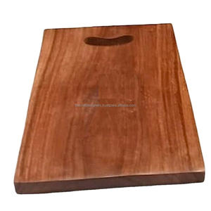 Planche à découper rectangulaire en acacia véritable, planche à découper en bois massif faite à la main, blocs de découpe, dernière arrivée - Product Image 1