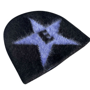 Gorro clásico de invierno: suave, elástico, tejido, cálido, elegante, para uso diario, para actividades al aire libre, jacquard - Product Image 1