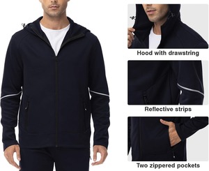 Fabricante de Conjuntos de Chaquetas Cortavientos Unisex Personalizadas, Traje de Entrenamiento Transpirable, Producción al por Mayor - Product Image 5
