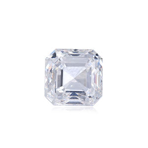 บริการทำตัวอย่างเครื่องประดับแบบ Asscher Cut เพชรเพาะเลี้ยงสี D ความสะอาดระดับ VVS2 VS1 ได้รับการรับรองจาก IGI รุ่น RI-404 สำหรับการทำเครื่องประดับในกูร์การัต ราคา 4.50-4.60 รูปแบบตัวอย่าง - Product Image 4