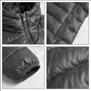 Veste bomber matelassée unisexe d'hiver de haute qualité, personnalisable, imperméable, respirante, écologique, style motard - Product Image 4