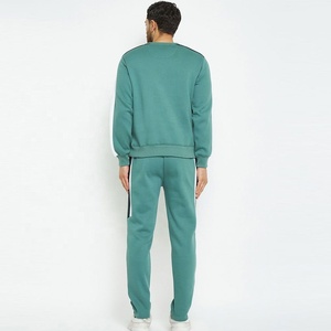 Ensemble de survêtement pour homme 100% polyester, col rond, qualité supérieure, prix abordable, durable, coupe-vent - Product Image 2