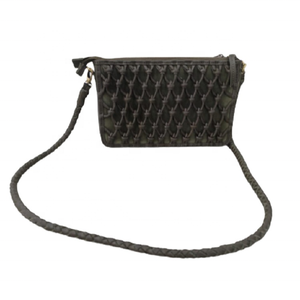 Unisex Mini Genuine Leather <b>Crossbody</b> <b>Bag</b> with Candy Pattern Tote Button Chain Decorations <b>Summer</b> Winter Women's Messenger <b>Bag</b> - Product Image 1